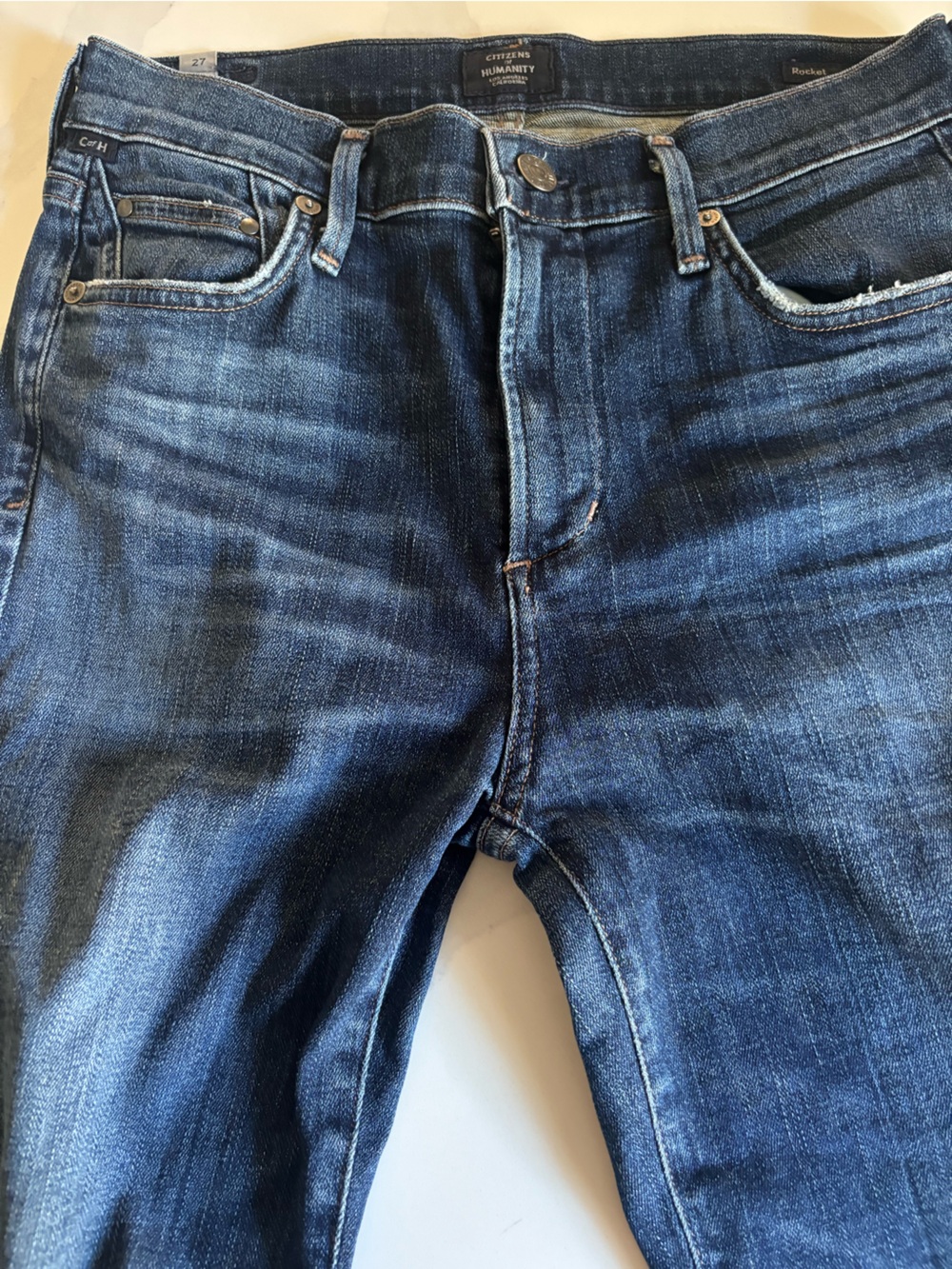 Citizens Of Humanity High-Rise Women's Dark Blue Jeans